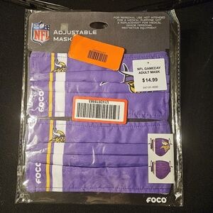 NFL Gameday Minnesota Vikings Adjustable Masks -‎ 2 Pack